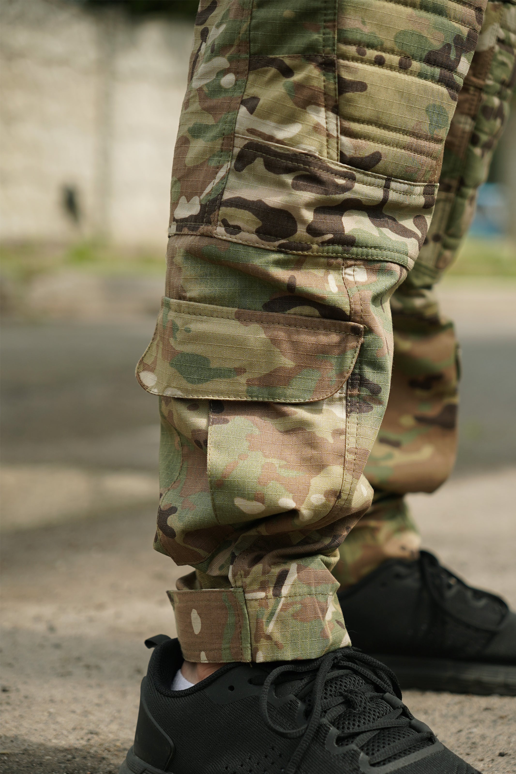 Тактичні штани з наколінниками Kalista Military Full-Pro ріп-стоп мультикам