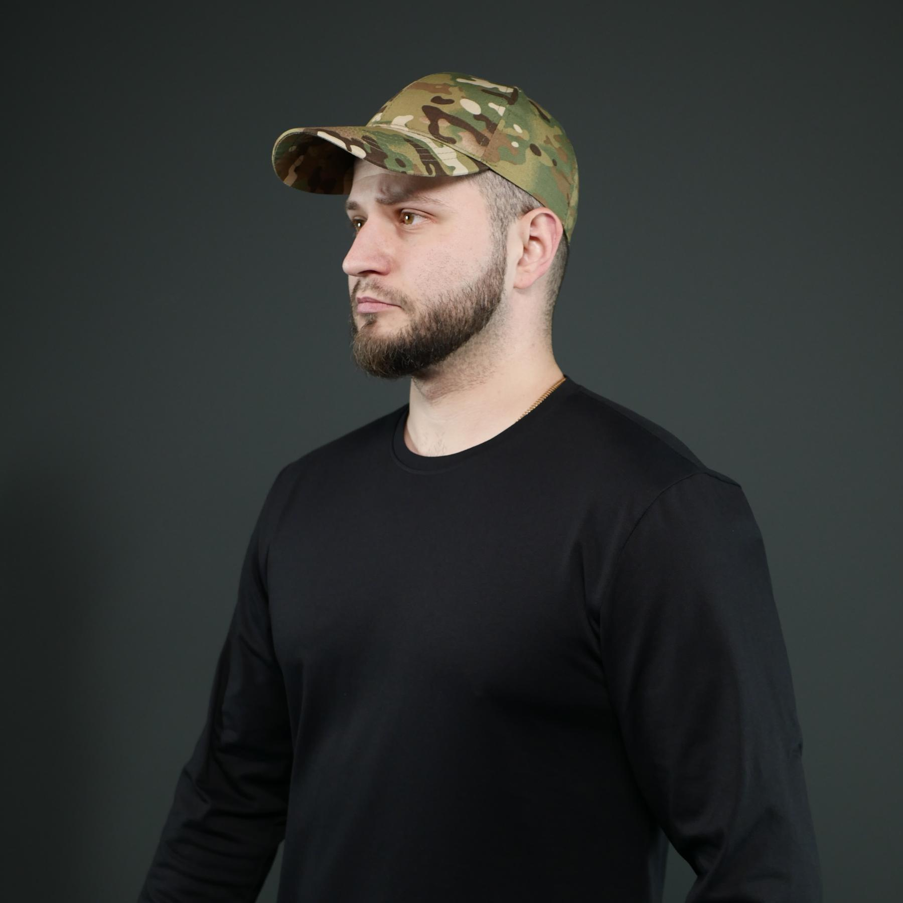 Тактичний чорний лонгслів Militex ARNO