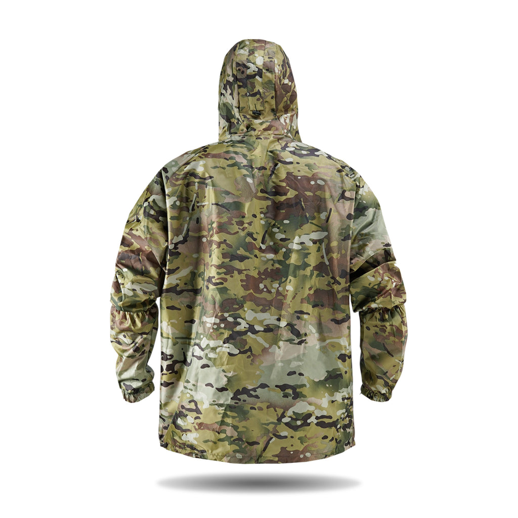 Тактичний маскхалат Multicam Oxford Вологозахисний костюм (куртка + штани) для польових умов