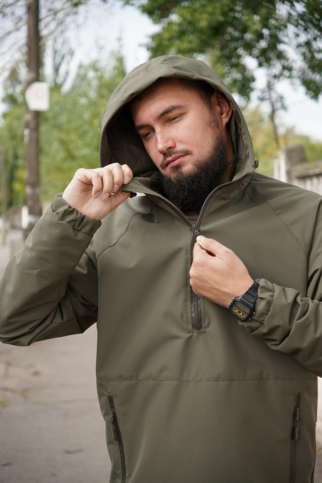 Тактичний утеплений анорак FS — Хакі