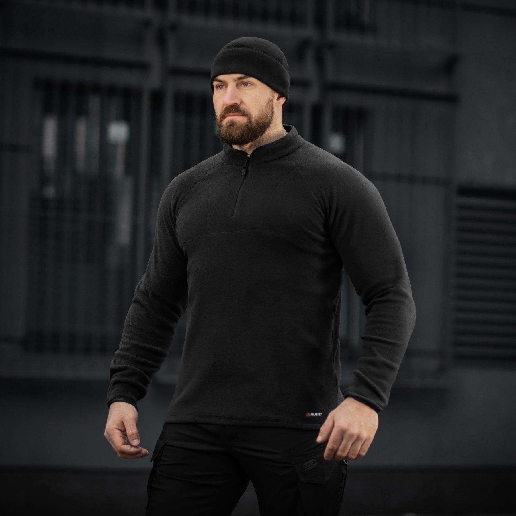 M-Tac кофта Delta Polartec реглан Black