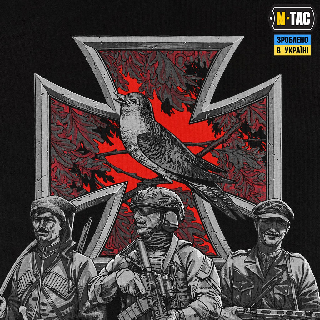 M-Tac футболка Лицарський хрест back Black