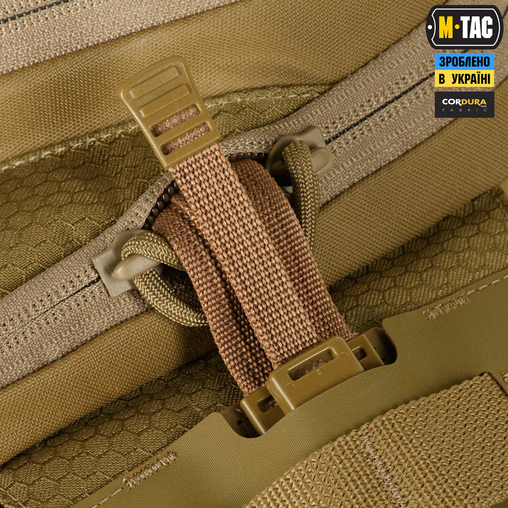 M-Tac сумка Sling Pistol Bag Elite Hex з липучкою Coyote
