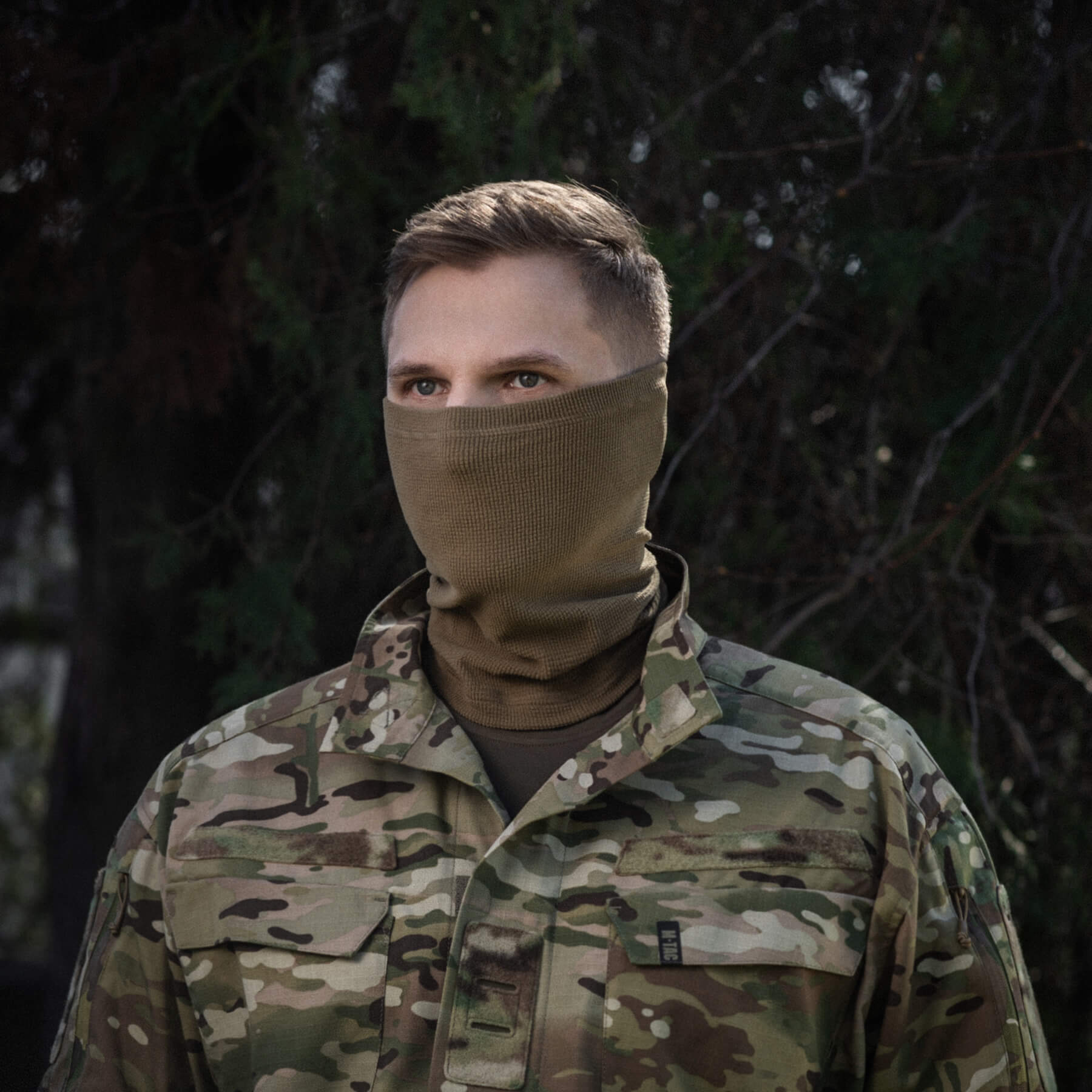M-Tac шарф-труба мікрофліс ріп-стоп Tan