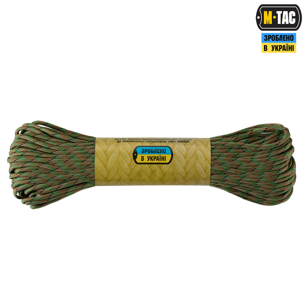 M-Tac паракорд 550 type III Tropic Camo 30м
