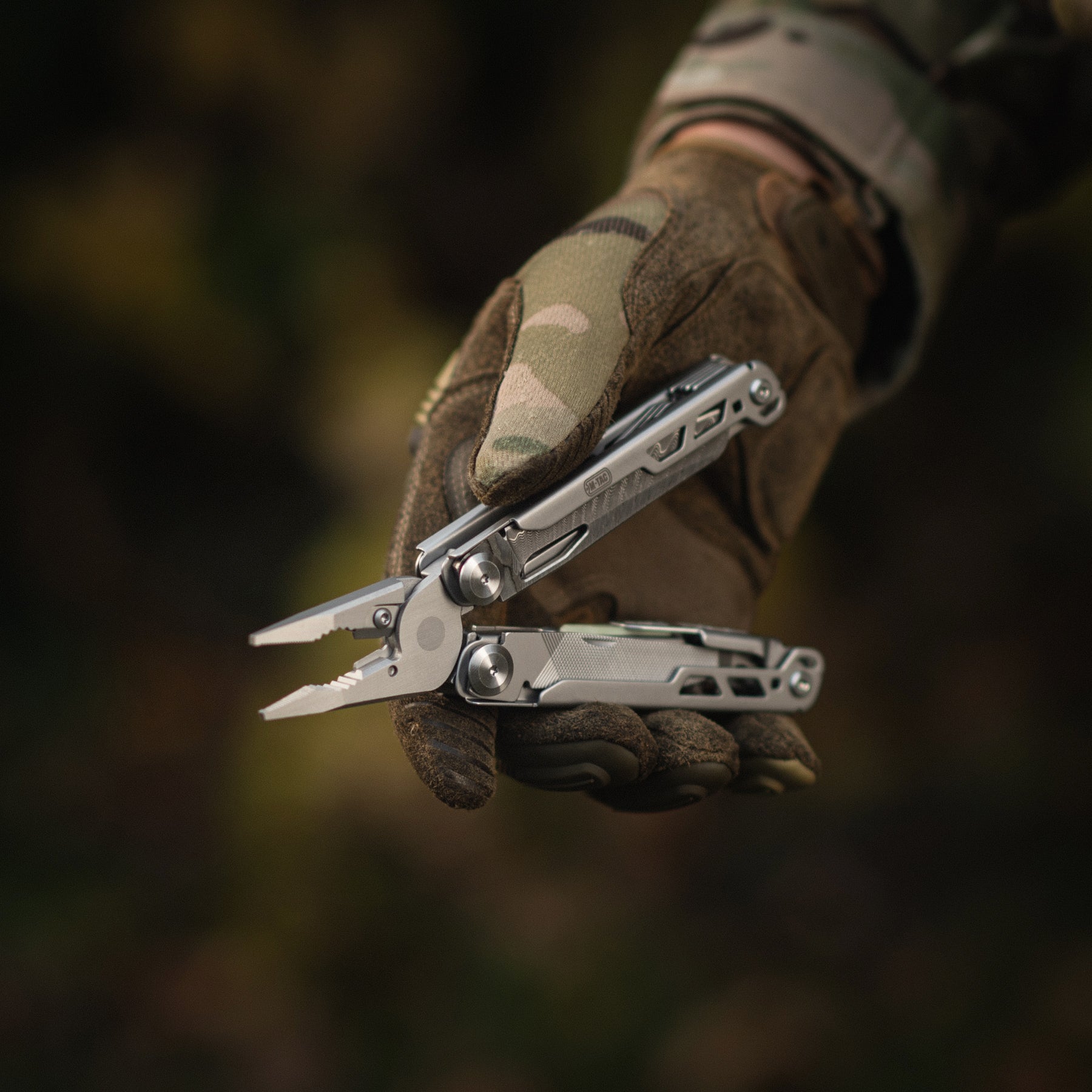M-Tac мультитул Type 12 Steel/Damascus