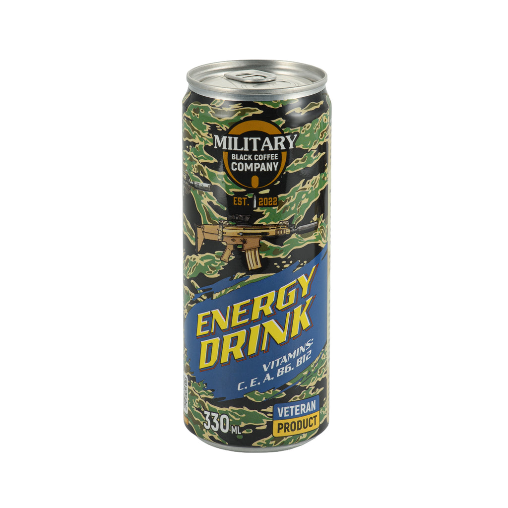 Military Black Coffee Company energy drink Яблуко