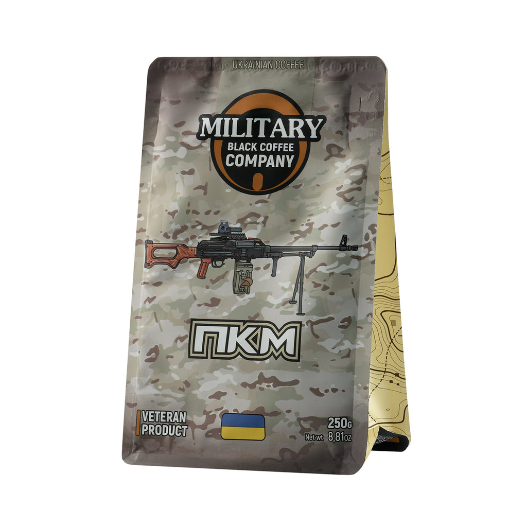 Military Black Coffee Company мелена ПКМ-Гватемала