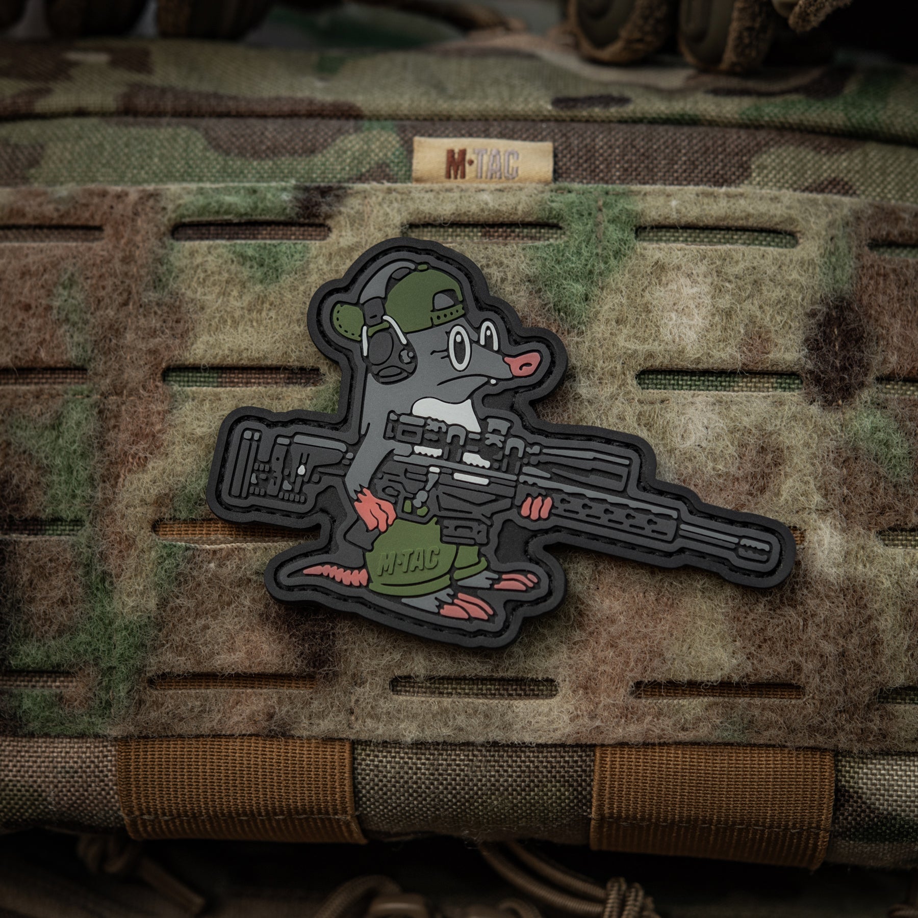 M-Tac нашивка Кріт (PVC)