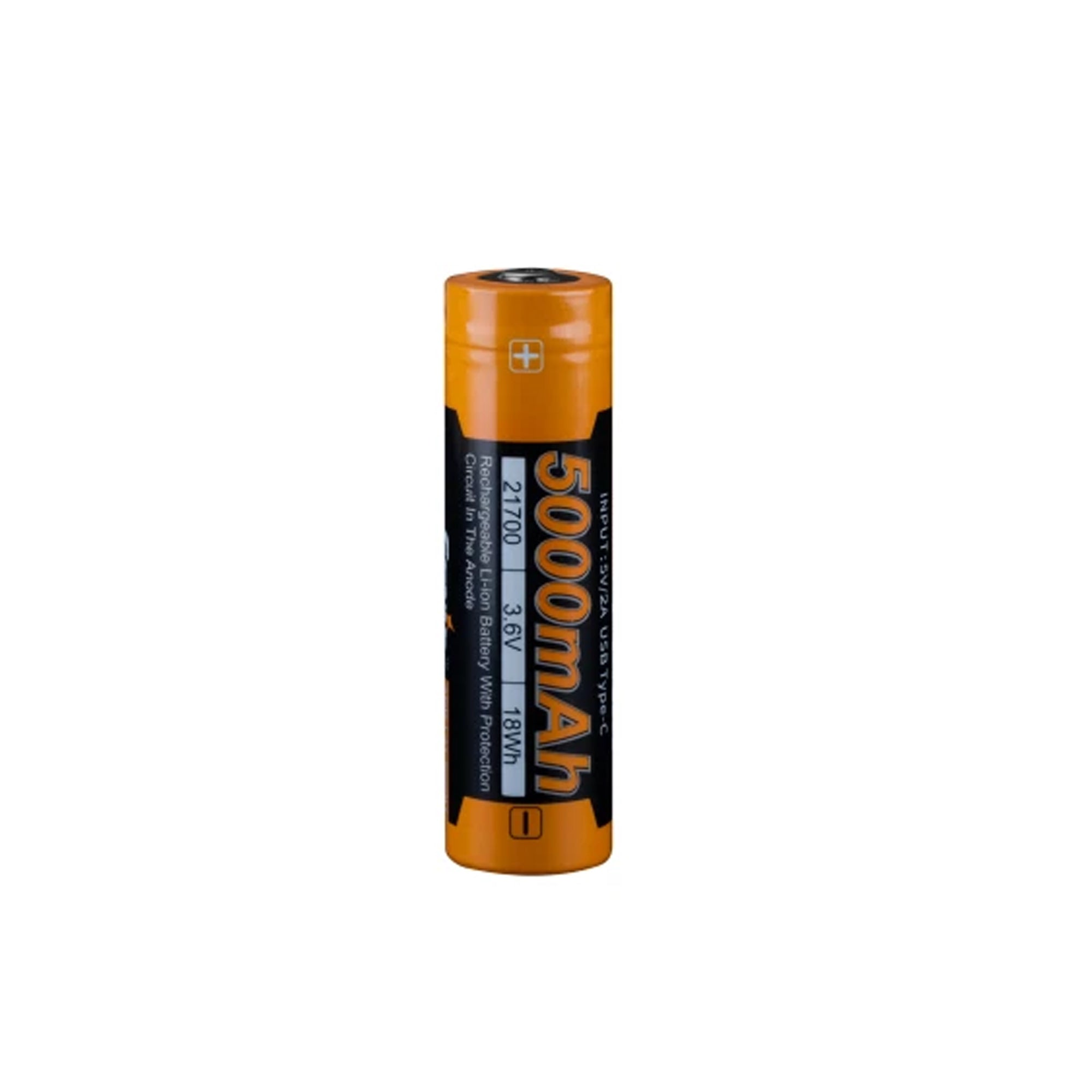 Fenix АКБ 21700 5000 mAh Li-ion Type-C
