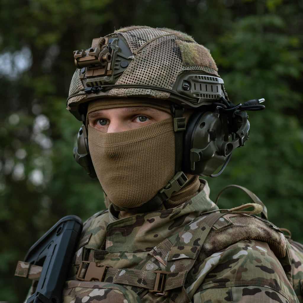 M-Tac шапка-підшоломник Gen.II мікрофліс ріп-стоп Tan
