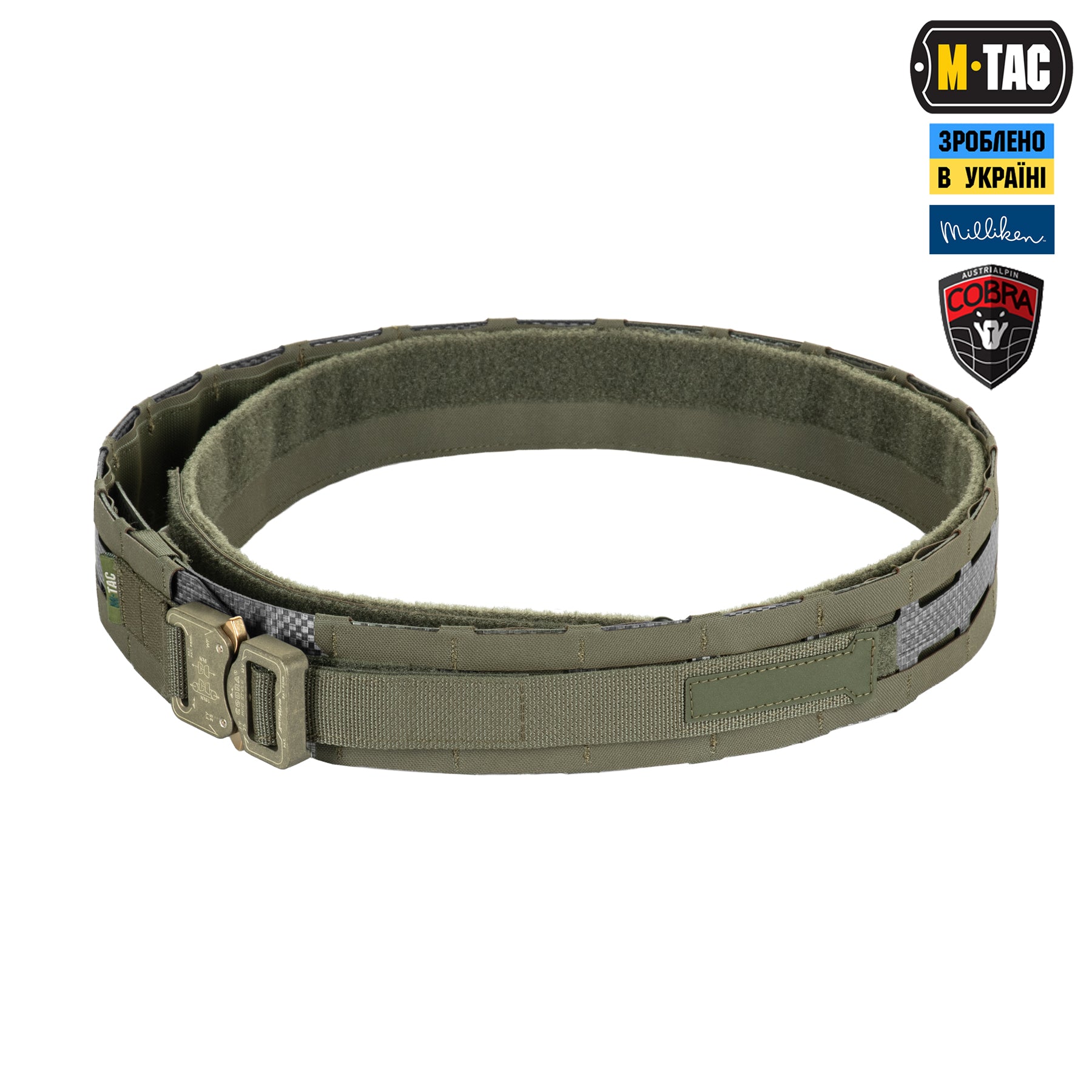 M-Tac ремінь Tiger Belt Cobra Buckle Ranger Green