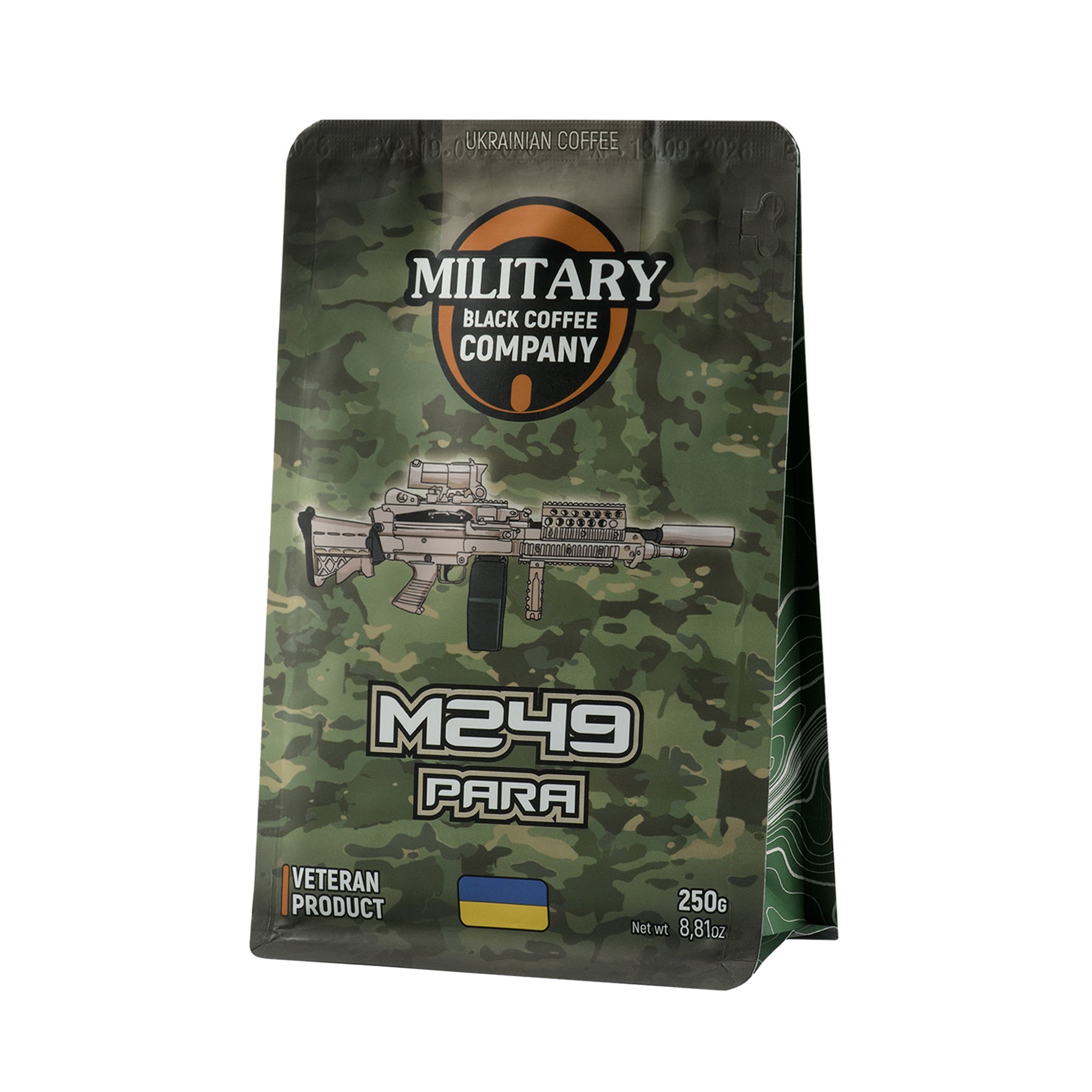 Military Black Coffee Company мелена M249-Перу