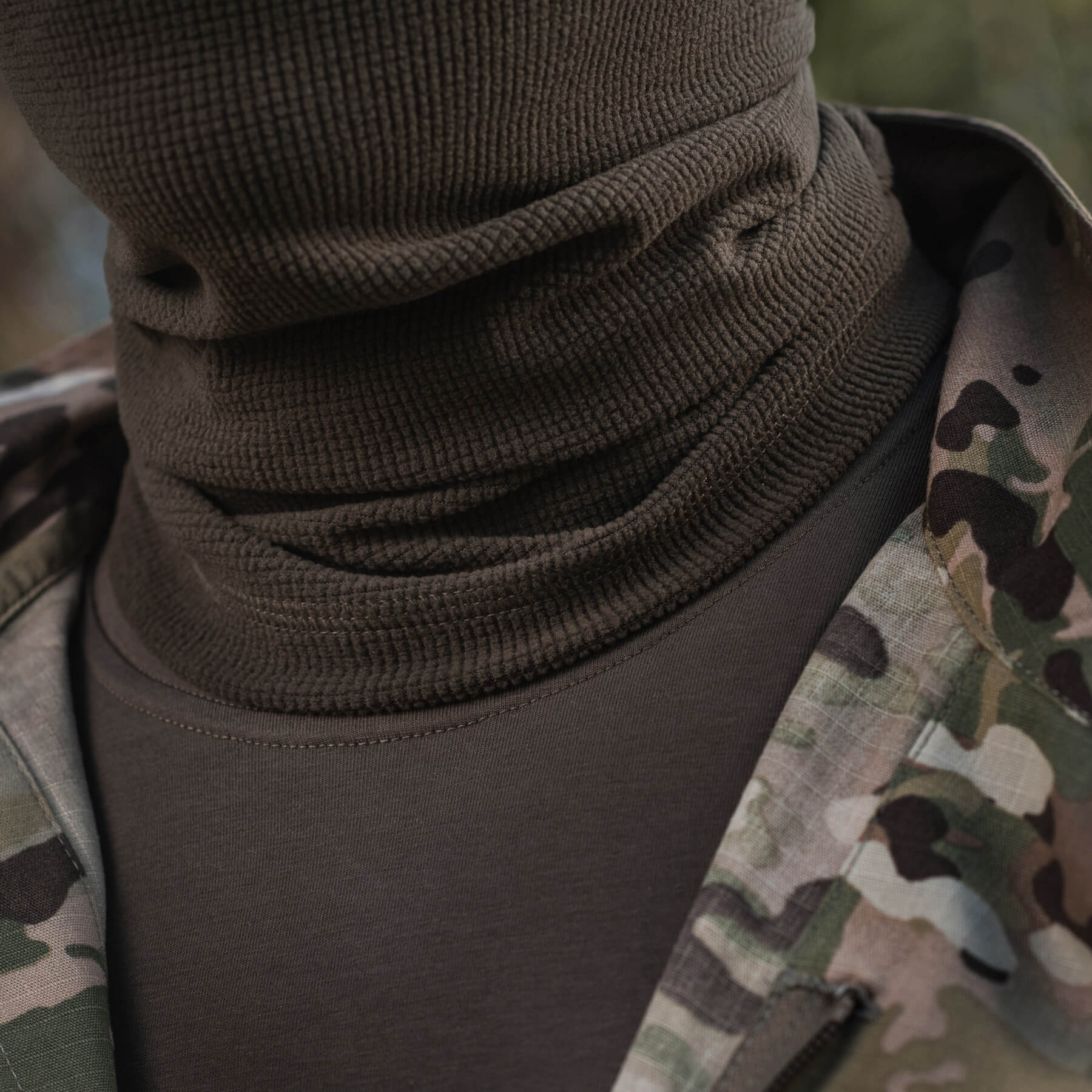 M-Tac шарф-труба довгий мікрофліс ріп-стоп Dark Olive