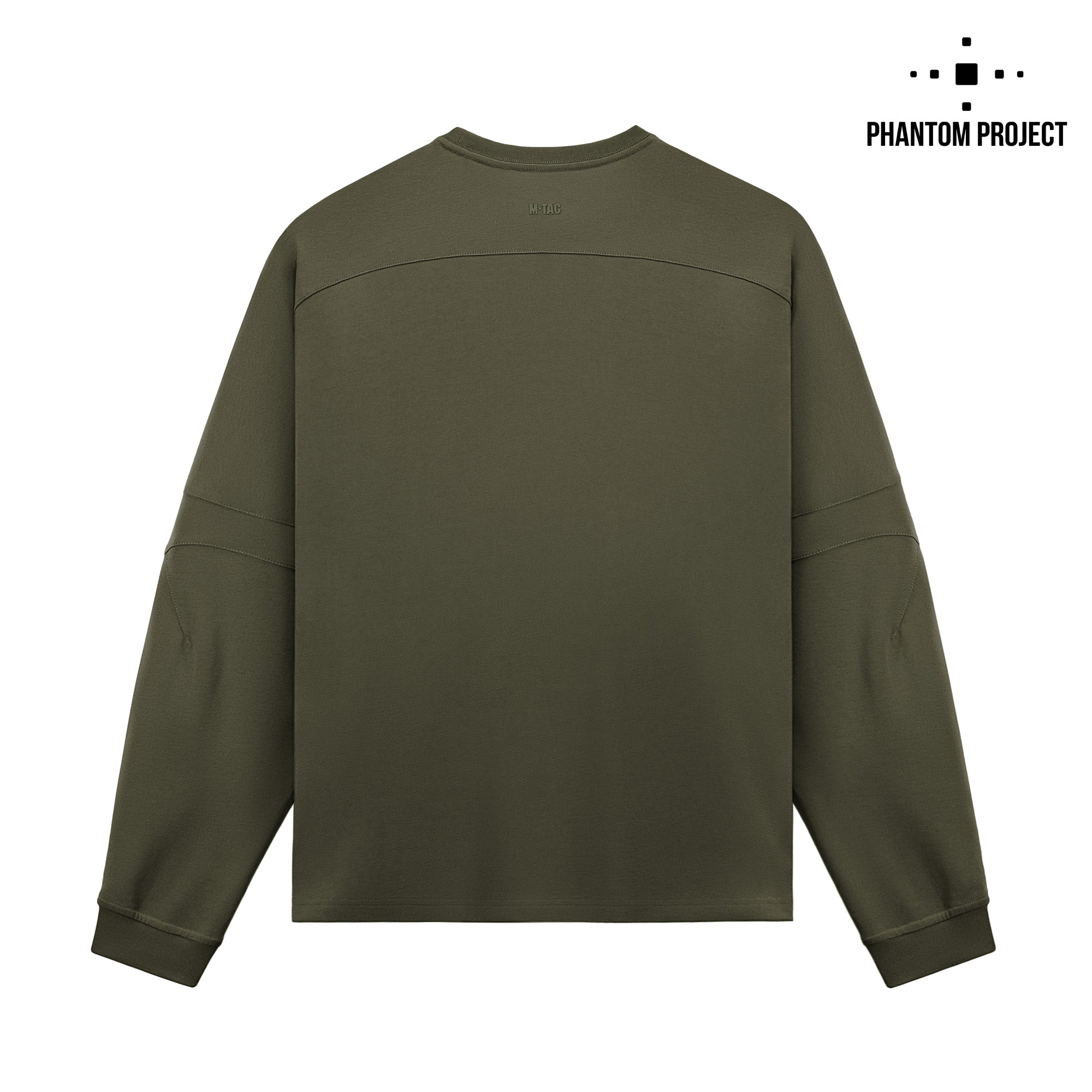 Phantom Project/M-Tac футболка Long Zipper combo Cotton Nylon Ranger Green