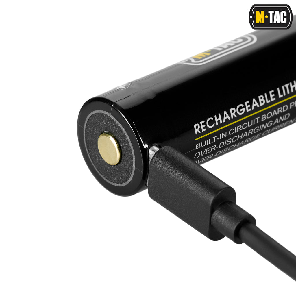 M-Tac акамулятор 18650 3400 mah USB RC34