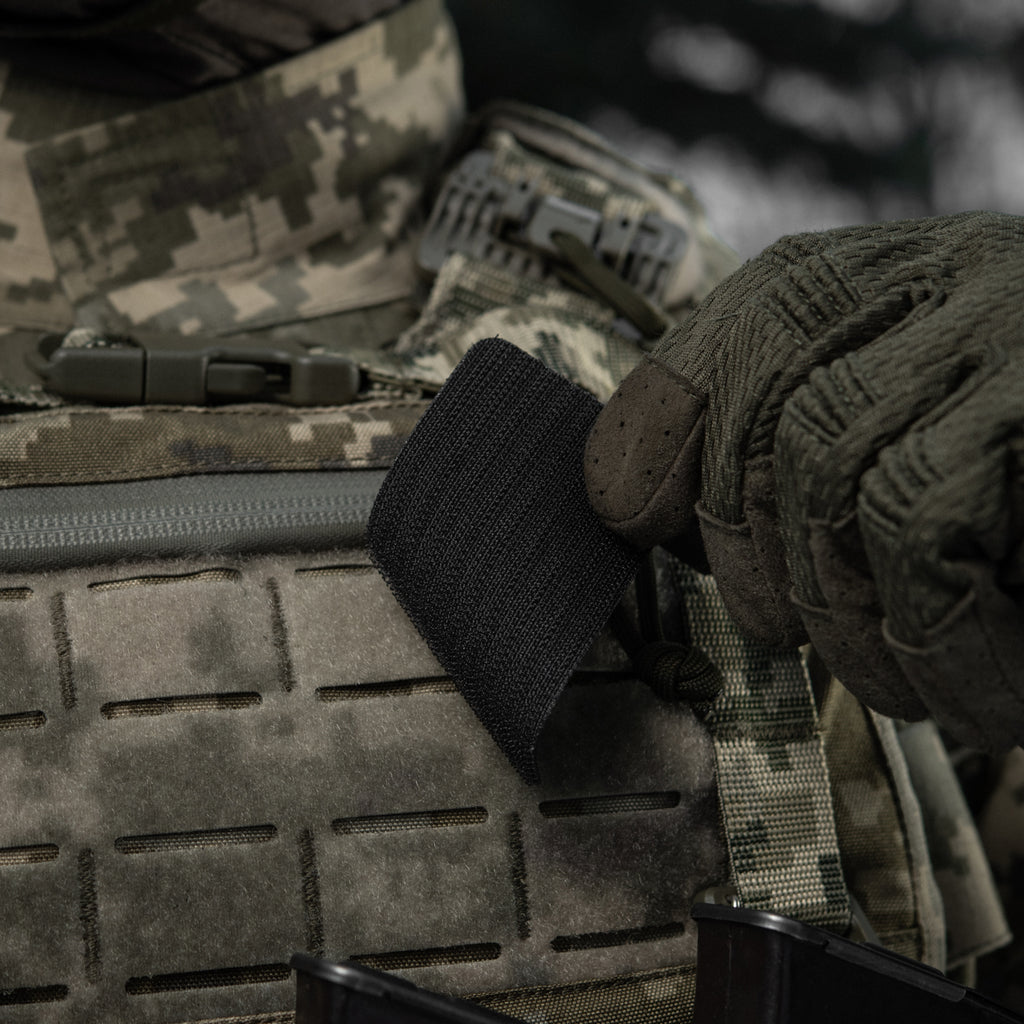 M-Tac нашивка прапор Чорна Борода Д-30 Black