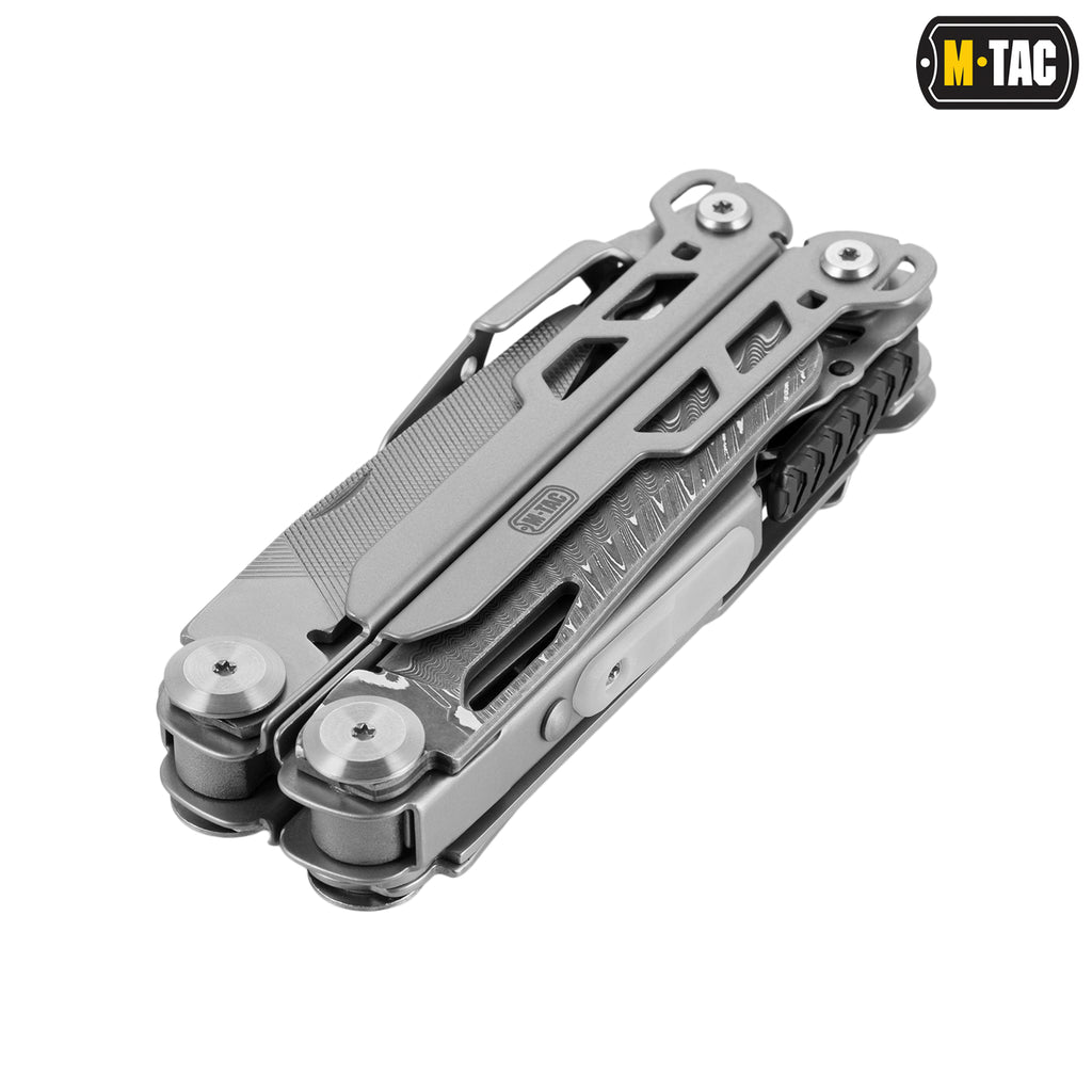 M-Tac мультитул Type 12 Steel/Damascus