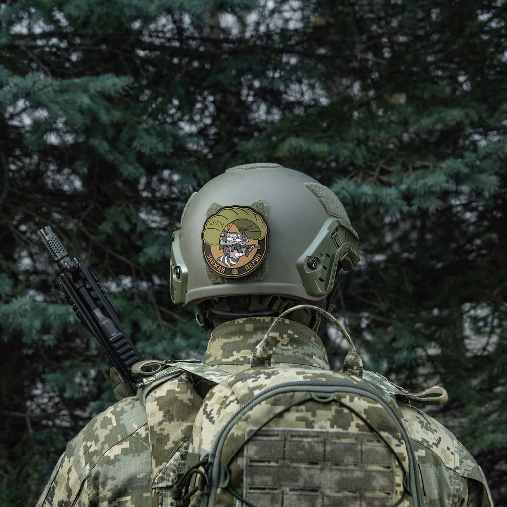 M-Tac нашивка Єнот (PVC)