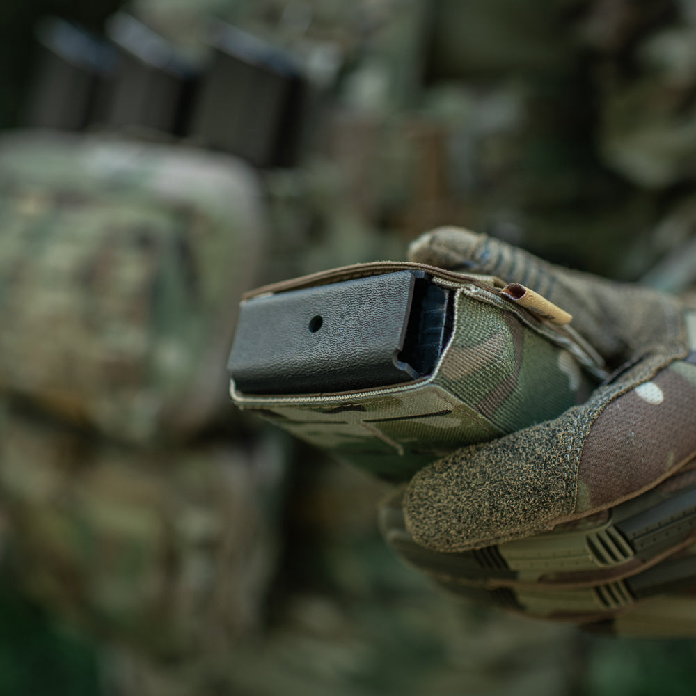 M-Tac підсумок для магазина на гумці (10 см) Laser Cut Multicam