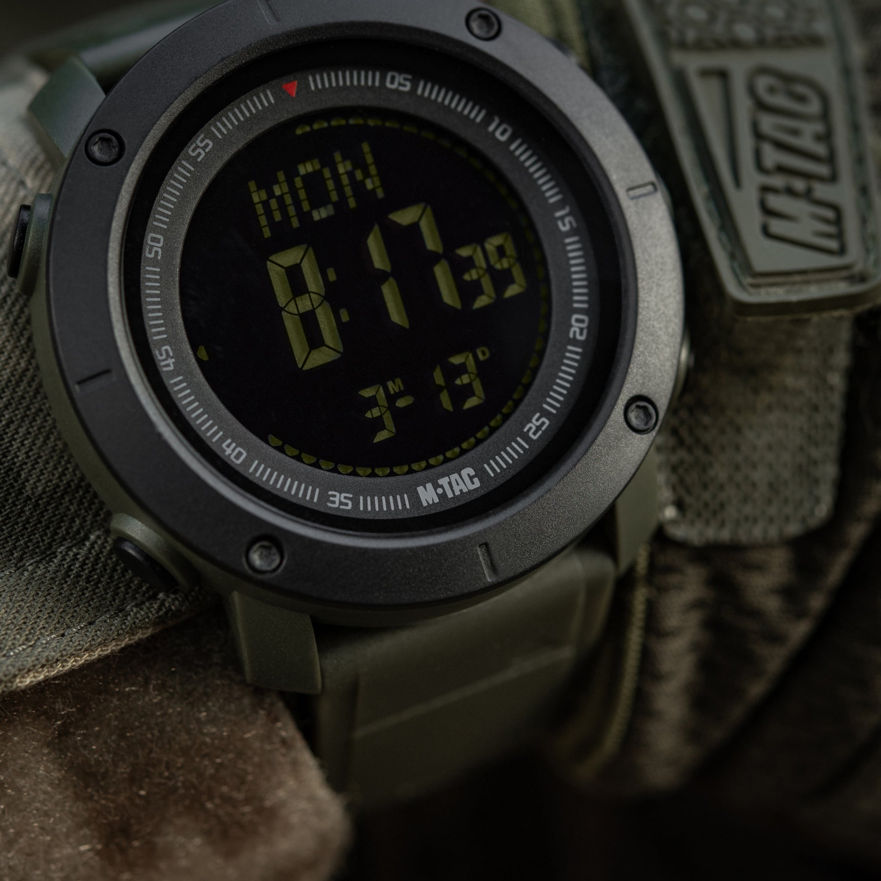 M-Tac годинник тактичний з компасом 2095 Army Green