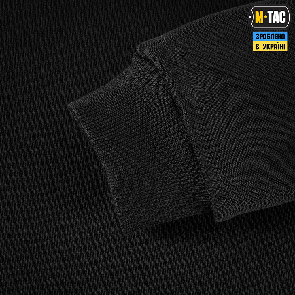 M-Tac світшот Nylon Pocket Cotton Hard Black