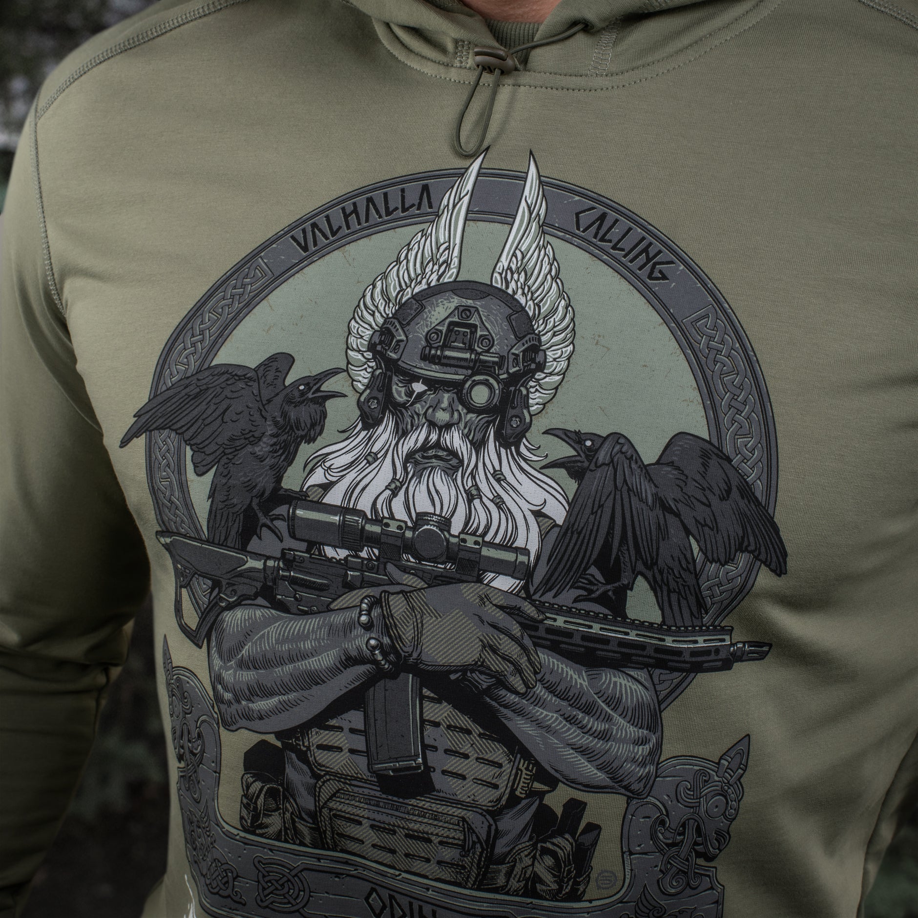 M-Tac кофта Hoodie Odin Light Olive
