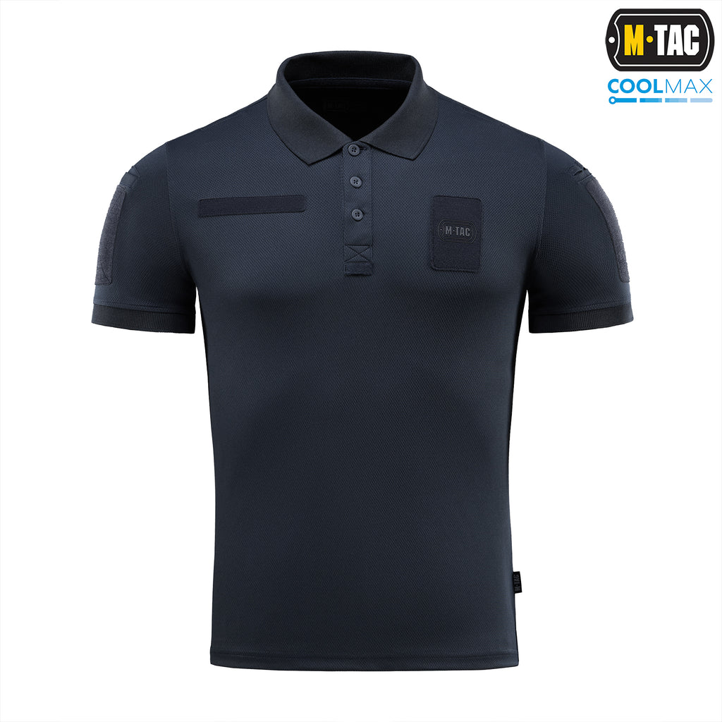 M-Tac поло Elite Tactical Coolmax Dark Navy Blue