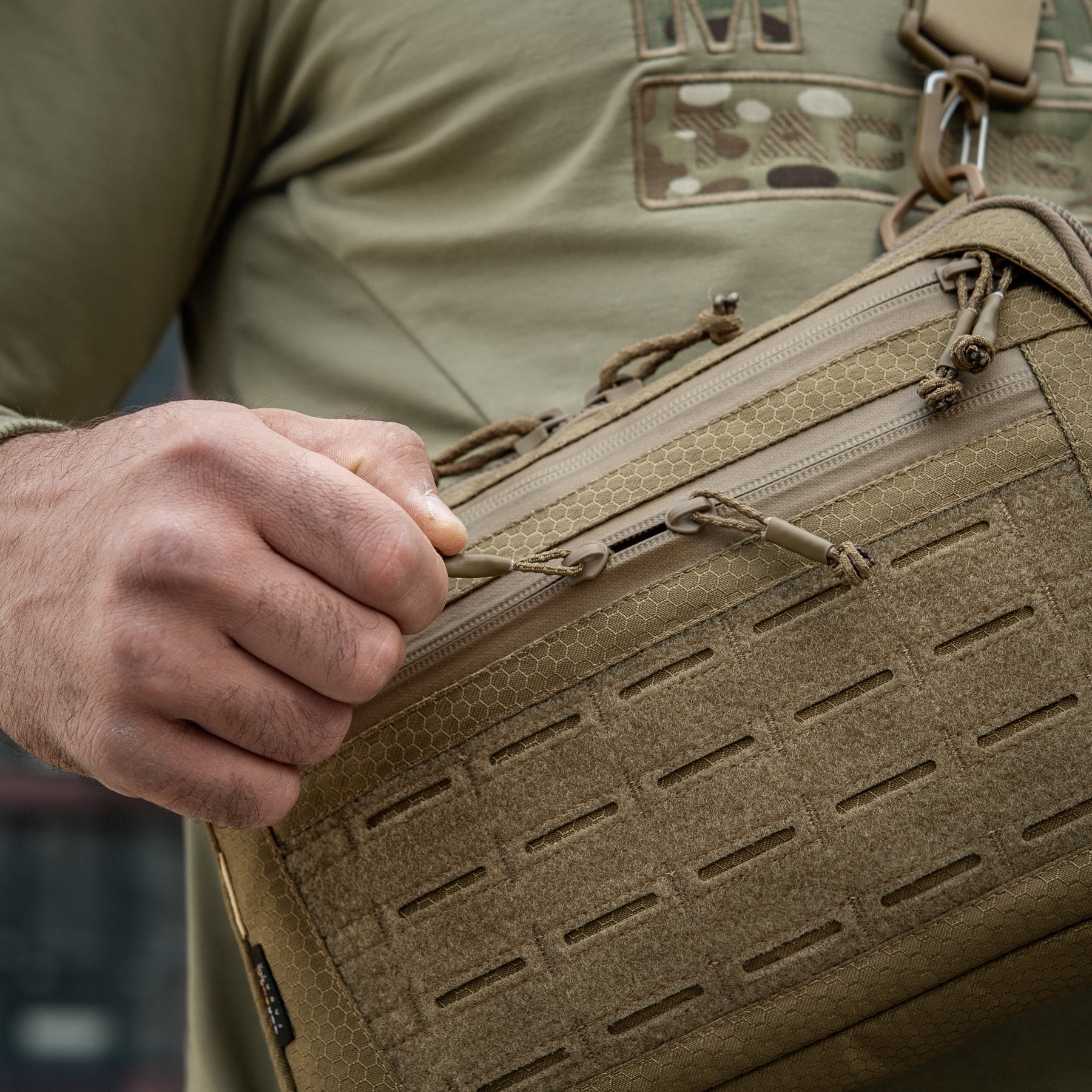 M-Tac сумка Admin Bag Medium Elite з липучкою Hex Coyote