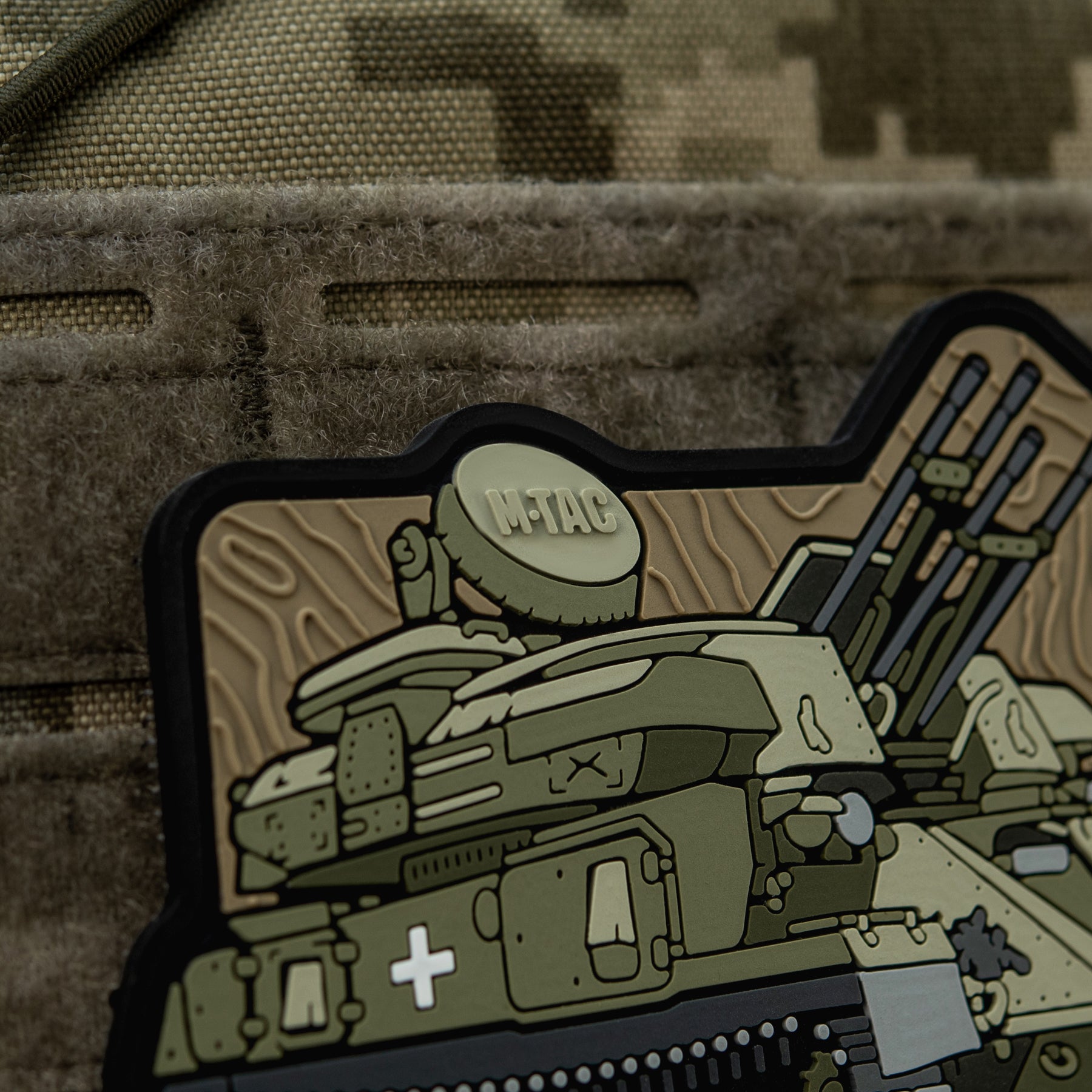 M-Tac нашивка ЗУ-23-4 (PVC)