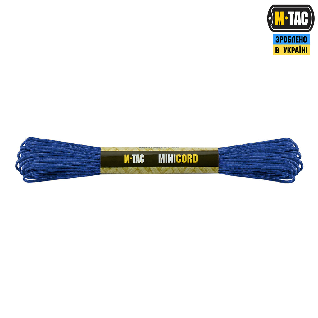 M-Tac паракорд Minicord Electric Blue 15м