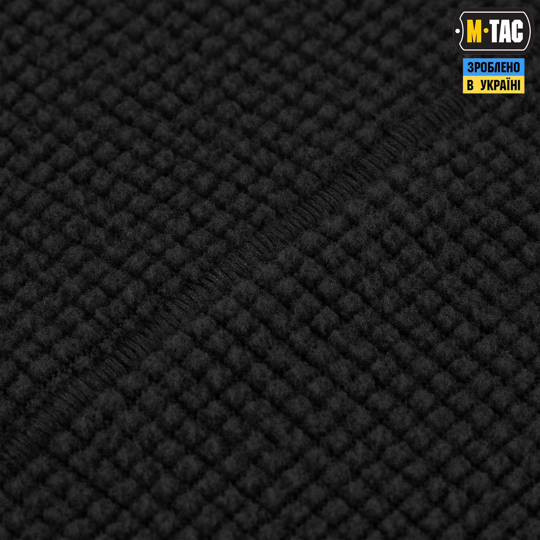 M-Tac шарф-труба довгий мікрофліс ріп-стоп Black