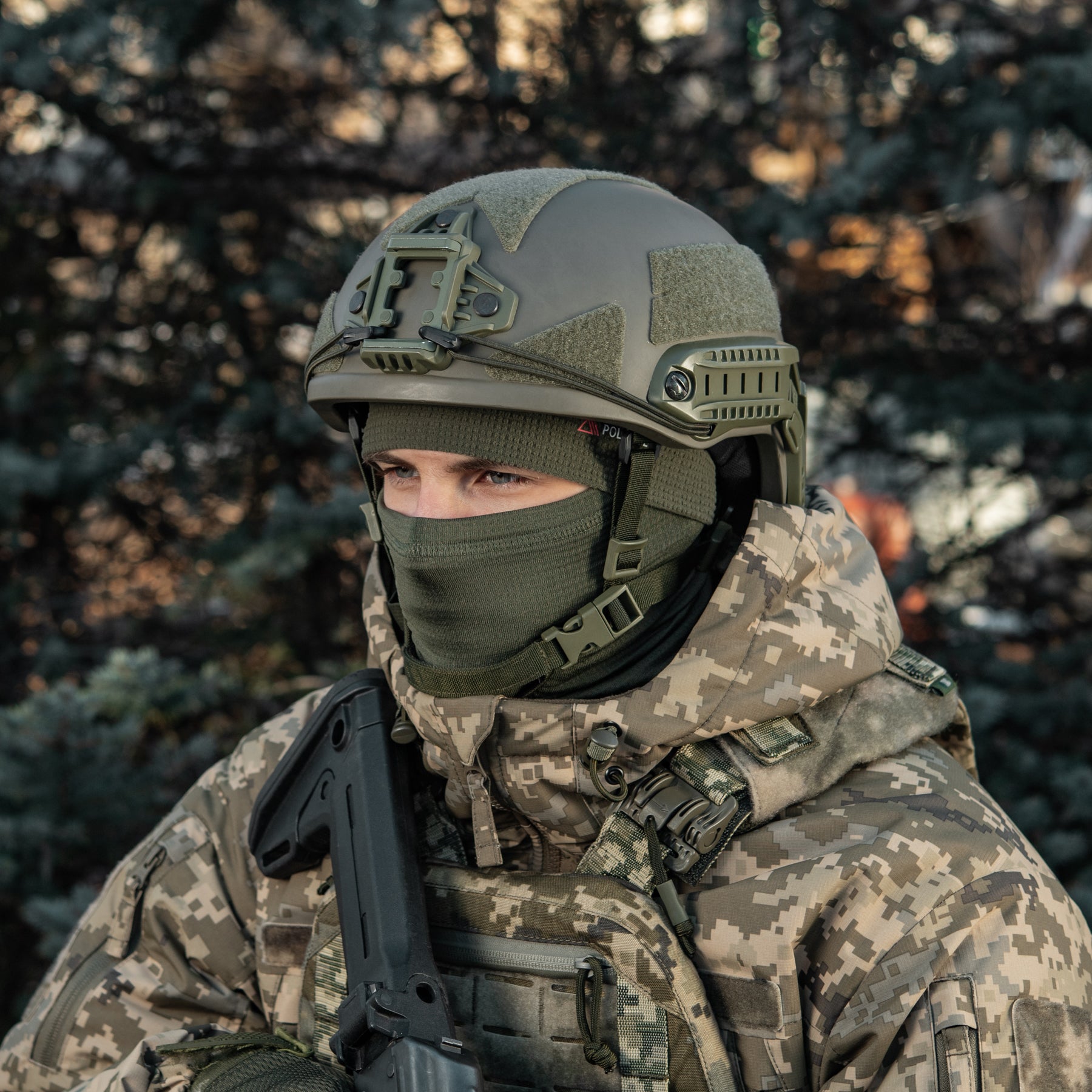 M-Tac шапка-підшоломник Polartec Army Olive