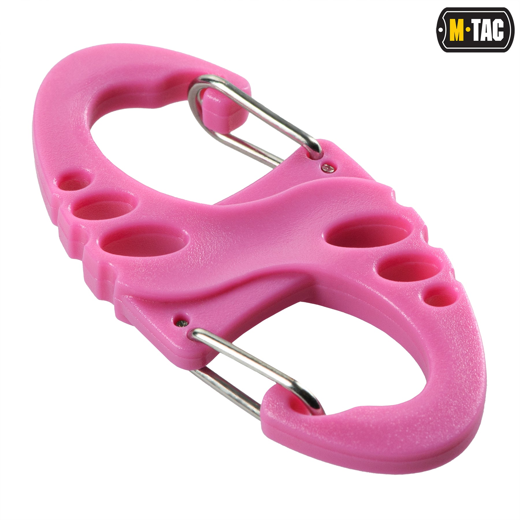 M-Tac карабін S-Hook пластиковий Pink