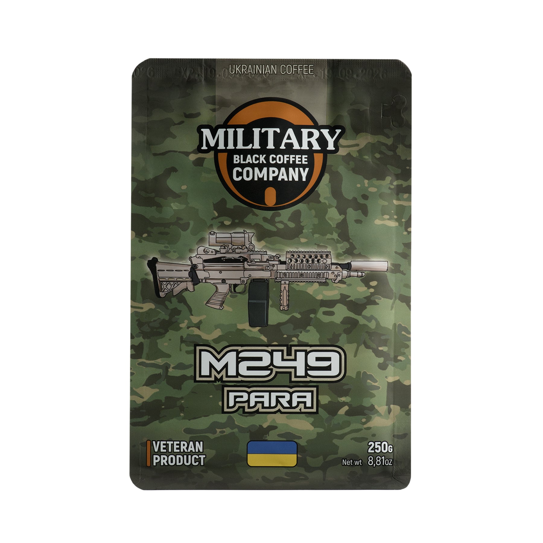 Military Black Coffee Company мелена M249-Перу