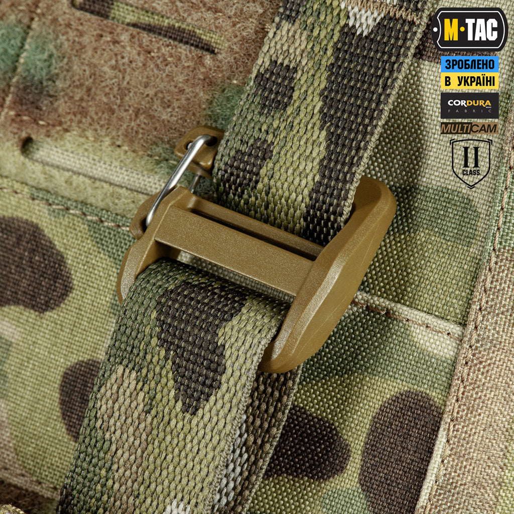 M-Tac плитоноска Cuirass FAST Elite Gen.II 2 клас захисту (розмір плити M) Multicam
