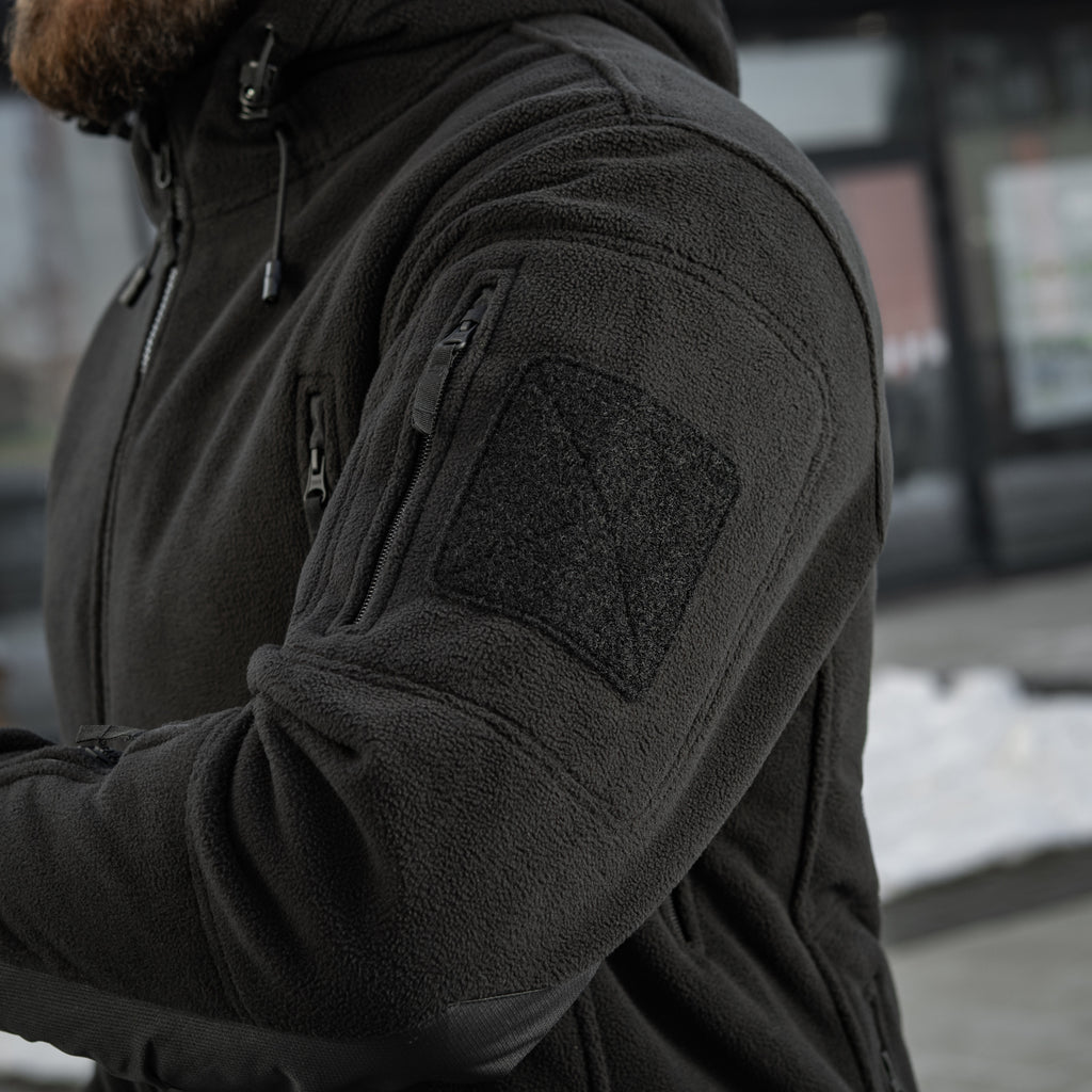 M-Tac куртка флісова Windblock Division Gen.II Black