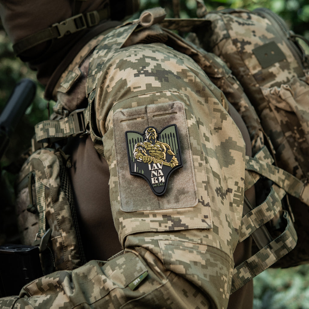 M-Tac нашивка Святослав PVC olive
