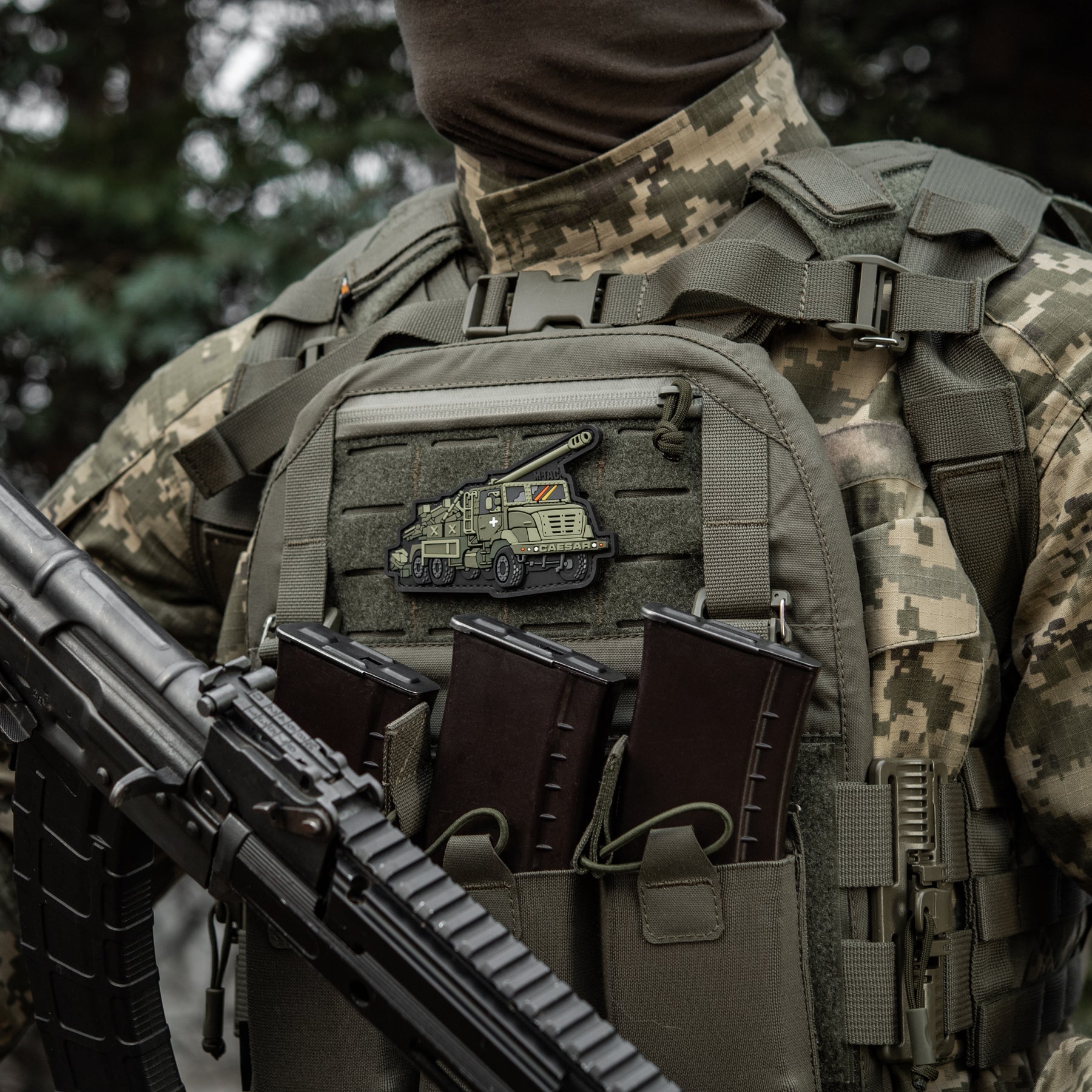 M-Tac нашивка Caesar (PVC)