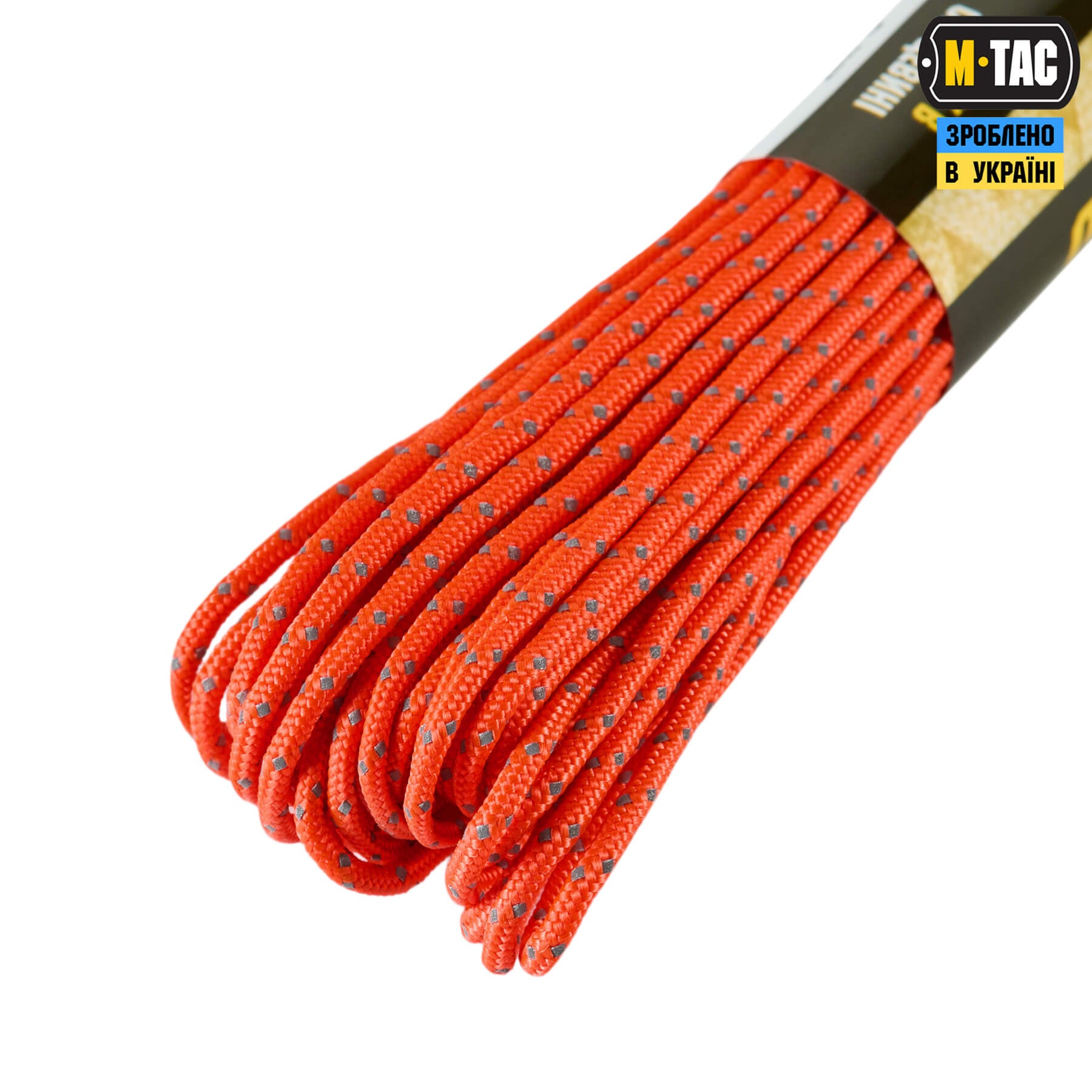 M-Tac паракорд Minicord Reflective Safety Orange 15м
