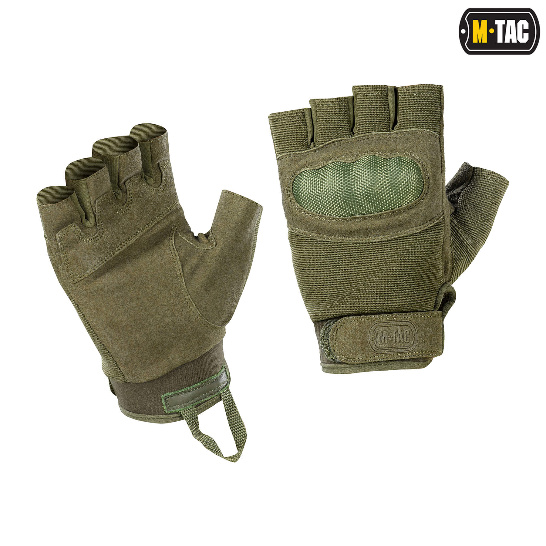 M-Tac рукавички безпалі Assault Tactical Mk.3 Olive