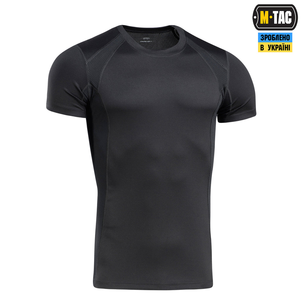 M-Tac футболка потовідвідна Athletic Gen. 2 Black