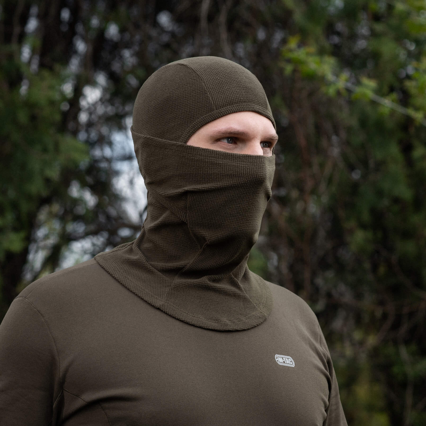 M-Tac балаклава-ніндзя Pro мікрофліс ріп-стоп Dark Olive