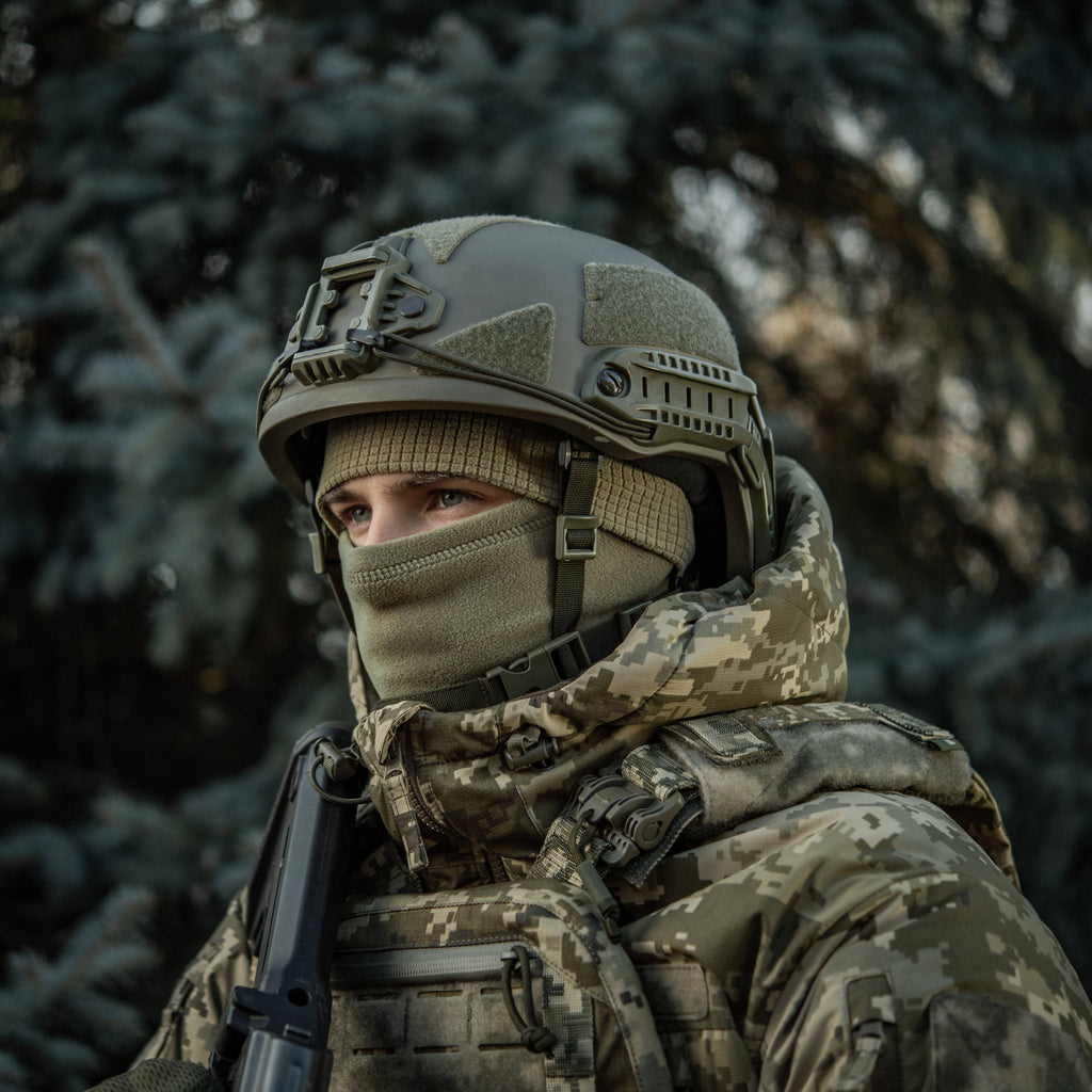 M-Tac шапка-підшоломник фліс ріп-стоп Tan