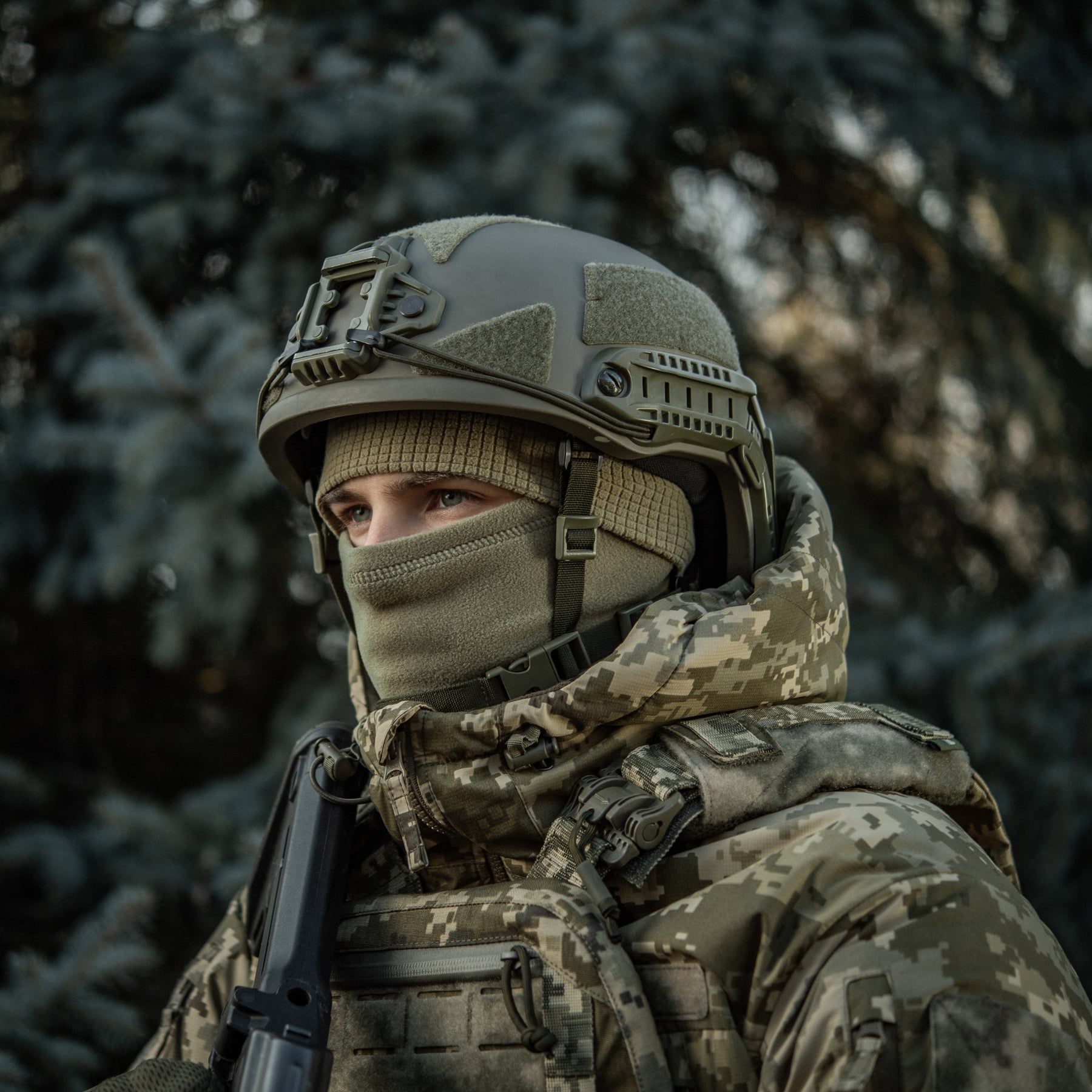 M-Tac шапка-підшоломник фліс ріп-стоп Tan
