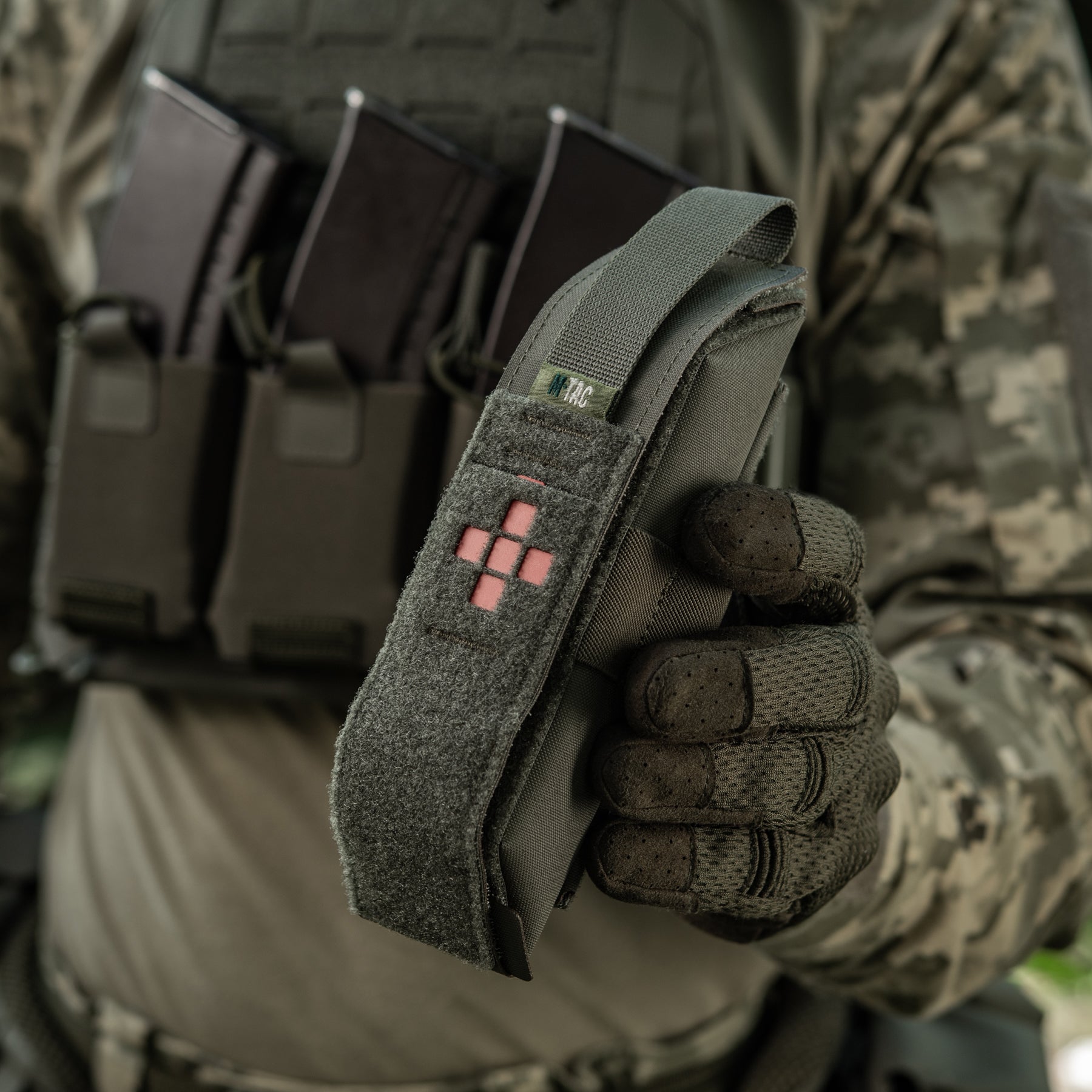 M-Tac підсумок для турнікета закритий FLAP Ranger Green