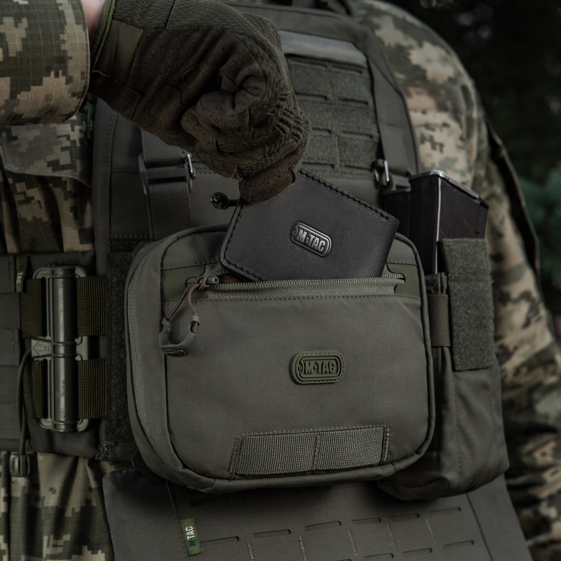 M-Tac підсумок органайзер Elite Ranger Green