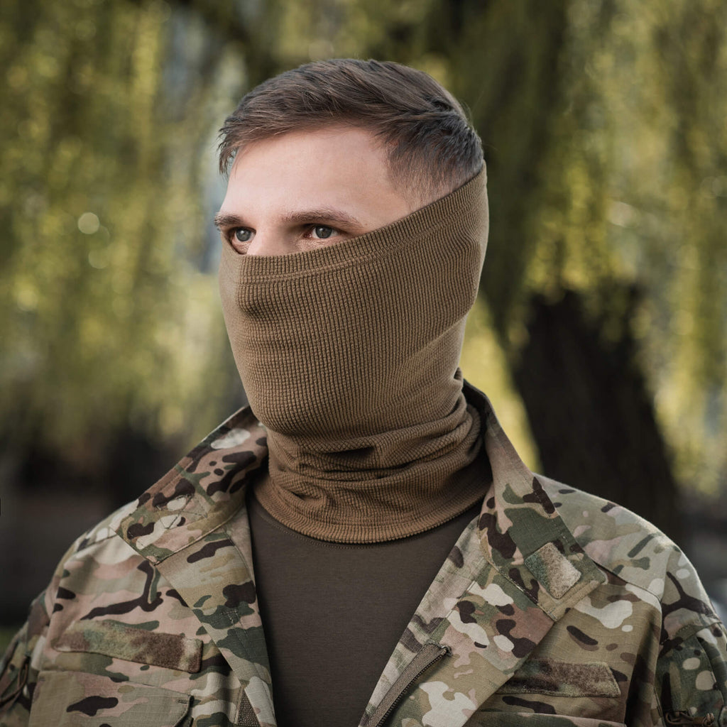 M-Tac шарф-труба довгий мікрофліс ріп-стоп Tan