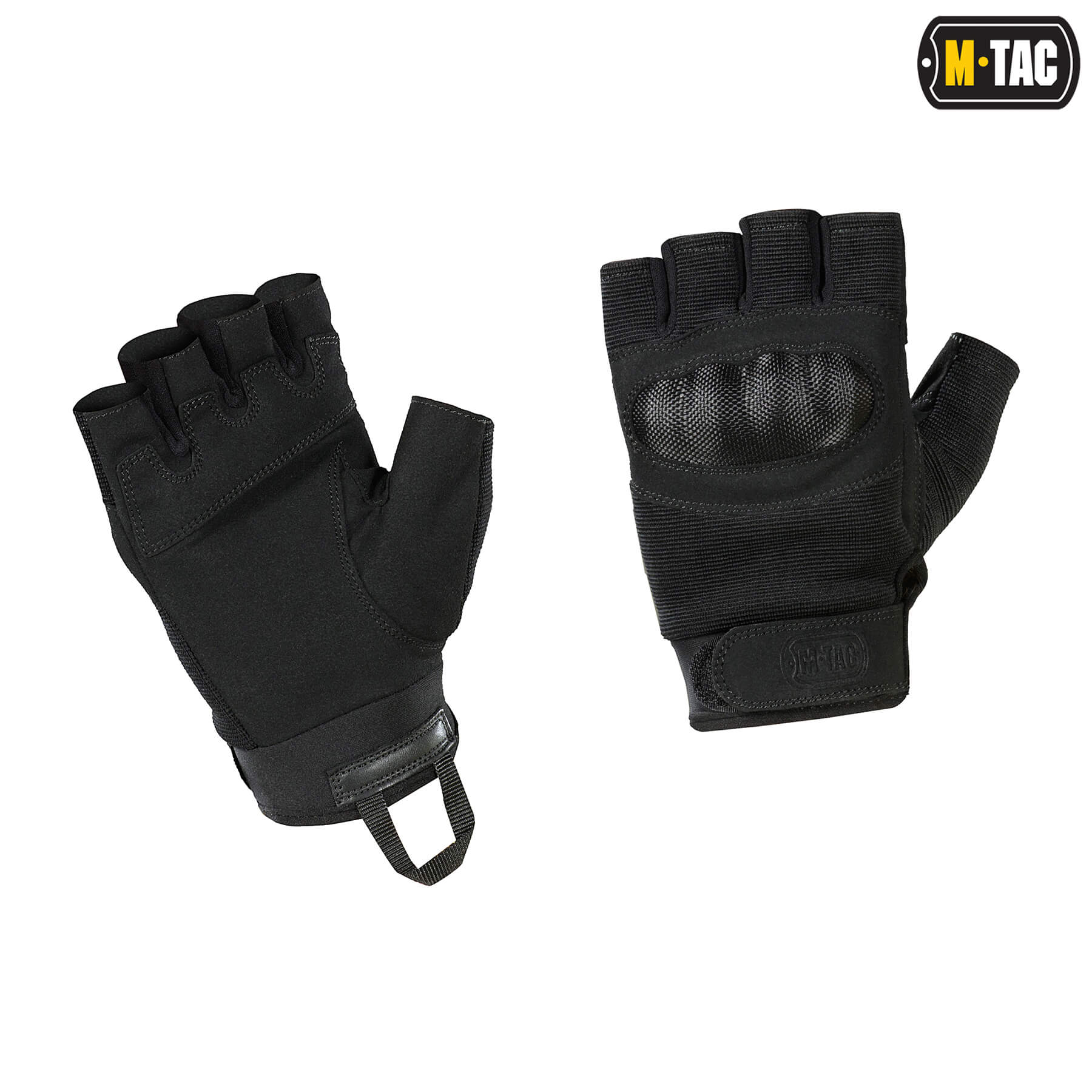 M-Tac рукавички безпалі Assault Tactical Mk.3 Black