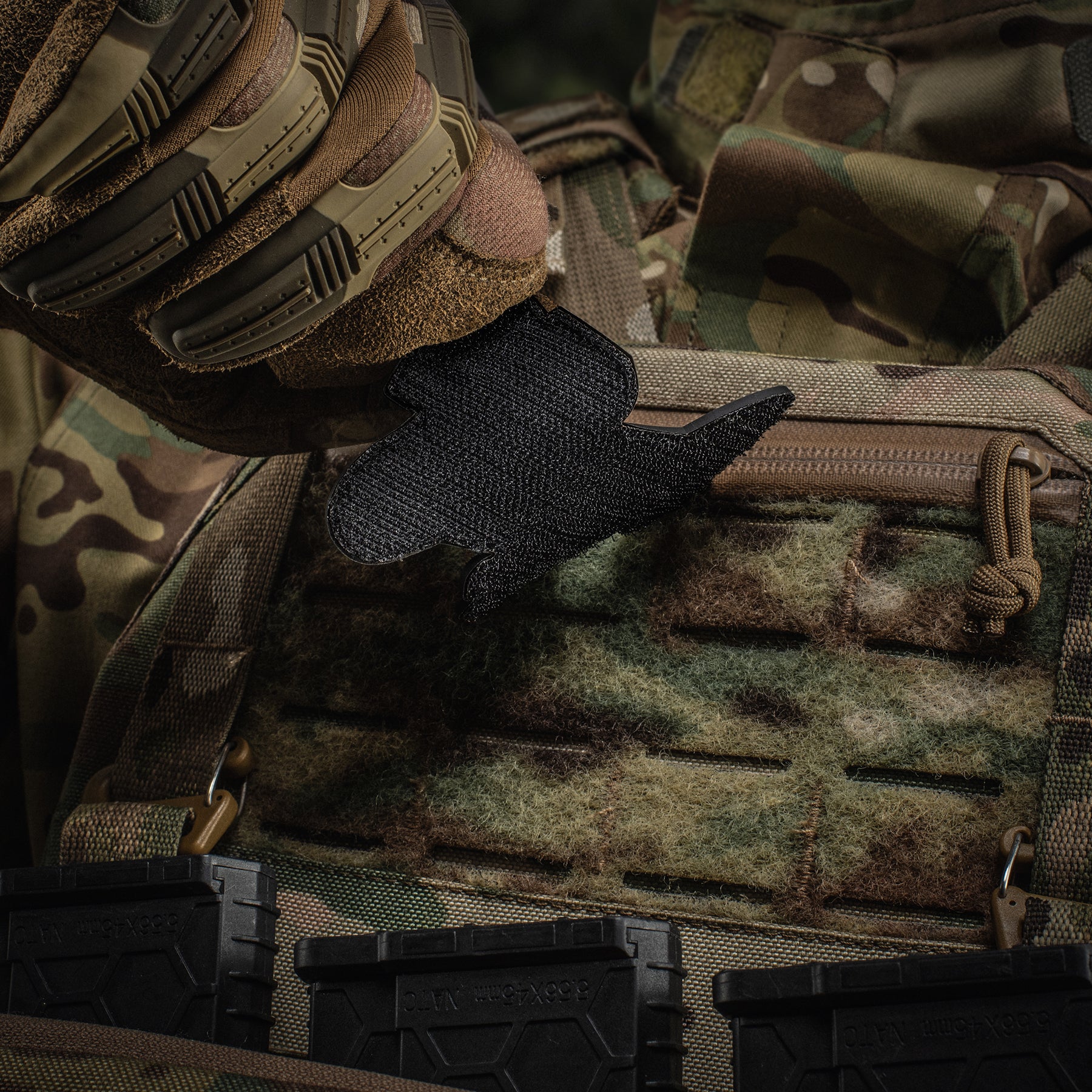 M-Tac нашивка Tactical girl Skandinavik PVC MC